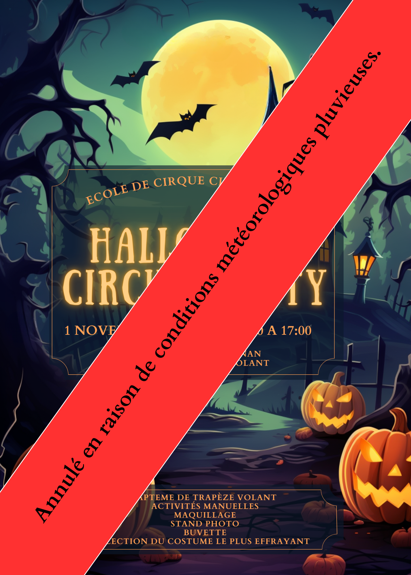 Halloween Circus party