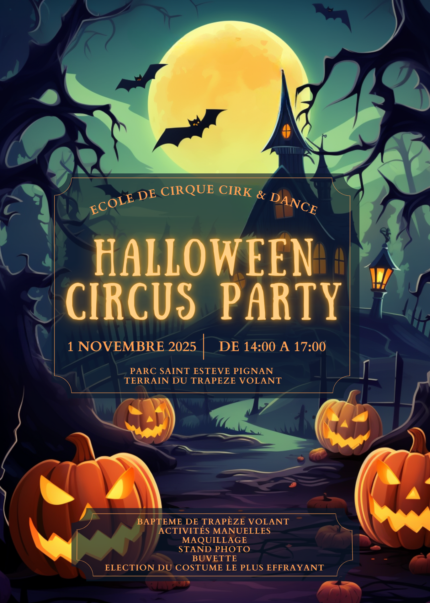 Halloween Circus party
